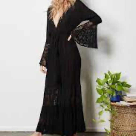 Tree of Life Alexandria black jumpsuit - Picture 3 of 13